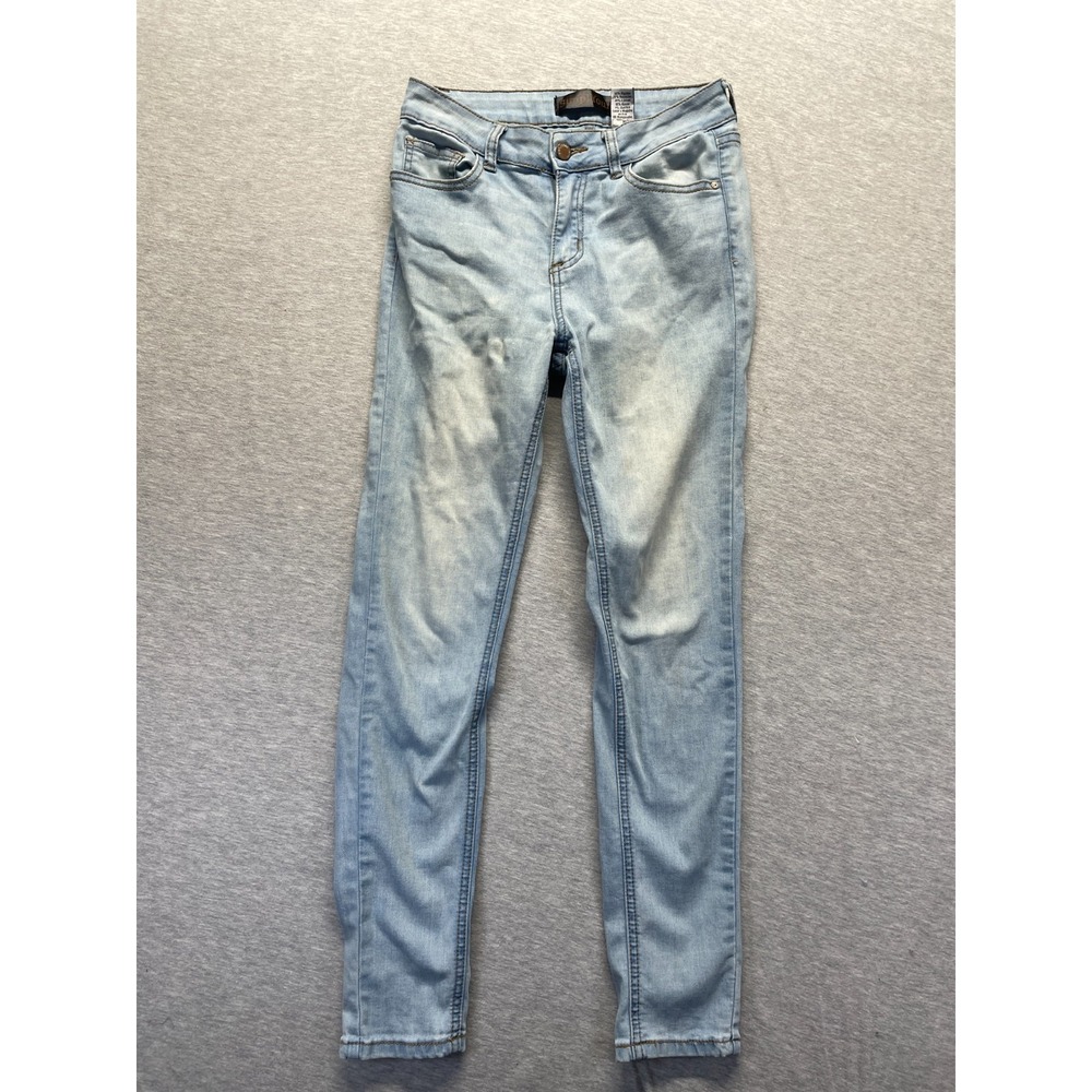 Simpl Young Jeans Womens 5 Blue Light Wash Denim Cotton Skinny Leg Streetwear